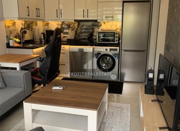 Уютная квартира с одной спальней, 55м², в новом комплексе в центре Алании, 250 метров до моря ID-17206 фото-3