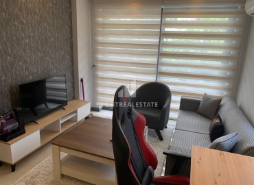 Уютная квартира с одной спальней, 55м², в новом комплексе в центре Алании, 250 метров до моря ID-17206 фото-4