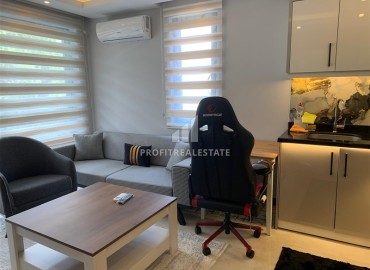 Уютная квартира с одной спальней, 55м², в новом комплексе в центре Алании, 250 метров до моря ID-17206 фото-5