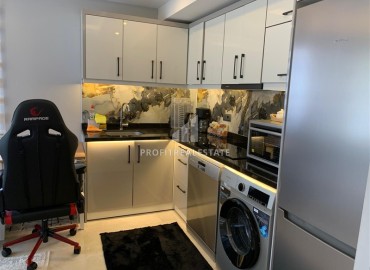 Уютная квартира с одной спальней, 55м², в новом комплексе в центре Алании, 250 метров до моря ID-17206 фото-6