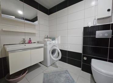 Симпатичная видовая квартира с одной спальней, 60м², в элитном комплексе в районе Джикджилли, Алания ID-18761 фото-8