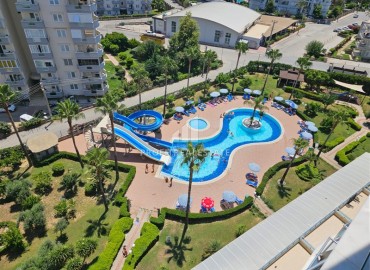 Симпатичная видовая квартира с одной спальней, 60м², в элитном комплексе в районе Джикджилли, Алания ID-18761 фото-14