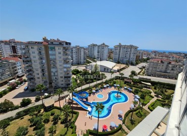 Симпатичная видовая квартира с одной спальней, 60м², в элитном комплексе в районе Джикджилли, Алания ID-18761 фото-15