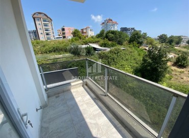 Новая двухкомнатная квартира, 50м², с чистовой отделкой в комплексе с бассейном в Авсалларе, Алания ID-18764 фото-6