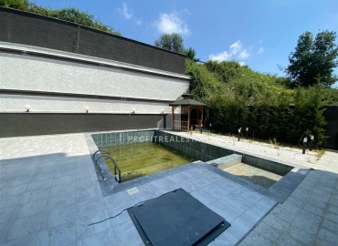 Новая двухкомнатная квартира, 50м², с чистовой отделкой в комплексе с бассейном в Авсалларе, Алания ID-18764 фото-8