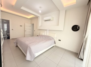 Видовая трехкомнатная квартира, 120м² с элегантным интерьером в комфортабельном комплексе в Джикджилли, Алания ID-18765 фото-18