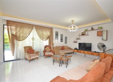 Стильный садовый дуплекс с тремя спальнями, 200м², в элитном комплексе района Каргыджак, Алания ID-18766 фото-3