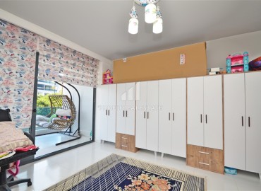 Стильный садовый дуплекс с тремя спальнями, 200м², в элитном комплексе района Каргыджак, Алания ID-18766 фото-10