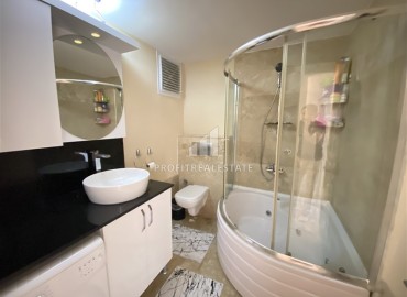 Элегантная трехкомнатная квартира, 120м² с остекленным балконом в элитном комплексе в Джикджилли, Алания ID-18767 фото-14