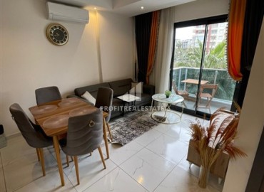 Элегантная квартира с одной спальней, 50м², в новом комплексе с хорошей инфраструктурой в районе Оба, Алания ID-18769 фото-2