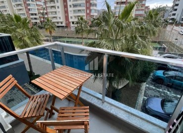 Элегантная квартира с одной спальней, 50м², в новом комплексе с хорошей инфраструктурой в районе Оба, Алания ID-18769 фото-7