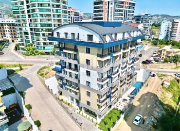 Квартира с одной спальней, 50м², в современном комплексе с инфраструктурой в Махмутларе, Алания, 600м от моря ID-18770 фото-1