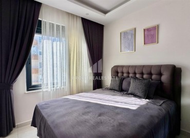 Квартира с одной спальней, 50м², в современном комплексе с инфраструктурой в Махмутларе, Алания, 600м от моря ID-18770 фото-5