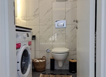 Квартира с одной спальней, 50м², в современном комплексе с инфраструктурой в Махмутларе, Алания, 600м от моря ID-18770 фото-7