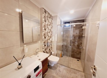 Новая меблированная двухкомнатная квартира, 54м², в комфортабельном комплексе в районе Тосмур, Алания ID-18771 фото-9