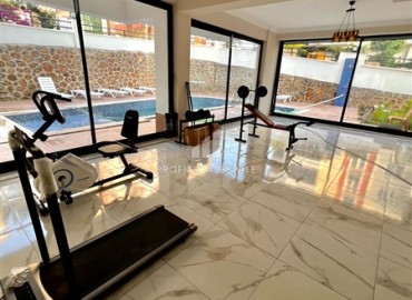 Новая меблированная двухкомнатная квартира, 54м², в комфортабельном комплексе в районе Тосмур, Алания ID-18771 фото-15