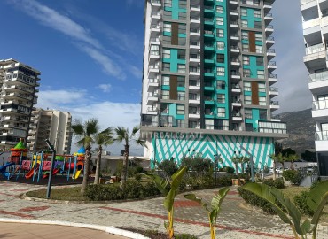 Двухкомнатная квартира, 43,5м², с великолепным видом на горы в новом элитном комплексе в Махмутларе, Алания ID-18776 фото-14