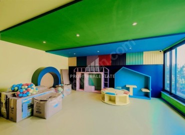 Квартира с одной спальней, 55м², в новом элитном комплексе у подножия гор в районе Алании – Оба ID-18749 фото-20