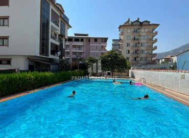 Квартира 2+1, 90м², в районе Оба, Алания, в комплексе с бассейном, в 600м от моря под ВНЖ ID-18777 фото-13