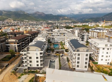 Двухкомнатные апартаменты, 45м², в комплексе 2025 года постройки, с недорогой инфраструктурой в районе Алании - Оба ID-18778 фото-11