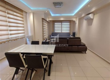 Готовая к проживанию, квартира с одной спальней, 70м², в уютном комплексе с бассейном в 300м от моря в районе Оба, Алания ID-18779 фото-3