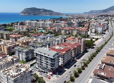 Двухкомнатная квартира, 69м², в новом комплексе в районе Оба, Алания, с возможностью краткосрочной аренды ID-18782 фото-1