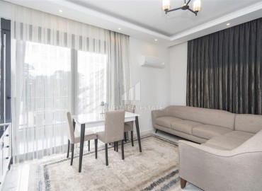 Двухкомнатные апартаменты со стильным интерьером, 50м², в комфортабельном комплексе в районе Оба, Алания ID-18785 фото-3