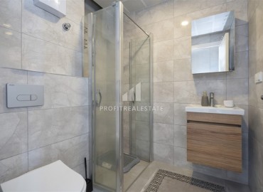 Двухкомнатные апартаменты со стильным интерьером, 50м², в комфортабельном комплексе в районе Оба, Алания ID-18785 фото-6