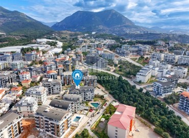 Двухкомнатные апартаменты со стильным интерьером, 50м², в комфортабельном комплексе в районе Оба, Алания ID-18785 фото-9