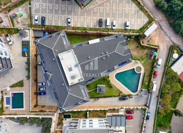 Двухкомнатные апартаменты со стильным интерьером, 50м², в комфортабельном комплексе в районе Оба, Алания ID-18785 фото-10