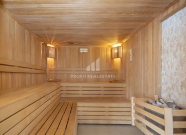 Двухкомнатные апартаменты со стильным интерьером, 50м², в комфортабельном комплексе в районе Оба, Алания ID-18785 фото-13