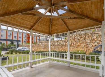 Двухкомнатные апартаменты со стильным интерьером, 50м², в комфортабельном комплексе в районе Оба, Алания ID-18785 фото-17