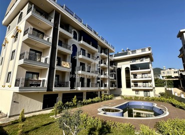 Квартира с одной спальней, 50м², в комфортабельной резиденции с инфраструктурой в районе Оба, Алания ID-18787 фото-12