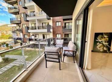 Апартаменты 1+1, 60м², с чистовой отделкой в новостройке с комфортной инфраструктурой в районе Алании - Оба ID-18788 фото-11