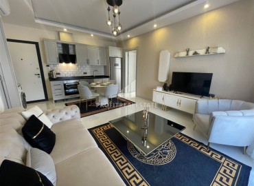 Фешенебельная трехкомнатная квартира, 75м², в новом масштабном комплексе премиум класса в районе Оба, Алания. ID-18789 фото-2