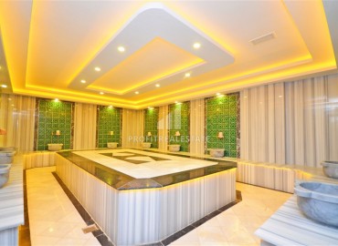 Фешенебельная трехкомнатная квартира, 75м², в новом масштабном комплексе премиум класса в районе Оба, Алания. ID-18789 фото-12