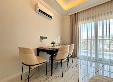 Элегантная видовая квартира c одной спальней, 50м², в комплексе премиум класса в районе Алании Оба ID-18792 фото-5