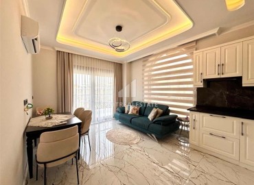 Элегантная видовая квартира c одной спальней, 50м², в комплексе премиум класса в районе Алании Оба ID-18792 фото-6