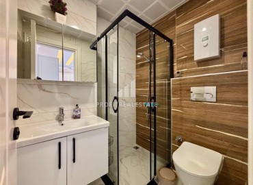 Элегантная видовая квартира c одной спальней, 50м², в комплексе премиум класса в районе Алании Оба ID-18792 фото-8