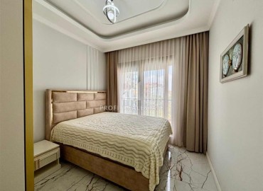 Элегантная видовая квартира c одной спальней, 50м², в комплексе премиум класса в районе Алании Оба ID-18792 фото-9