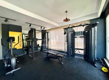 Элегантная видовая квартира c одной спальней, 50м², в комплексе премиум класса в районе Алании Оба ID-18792 фото-20