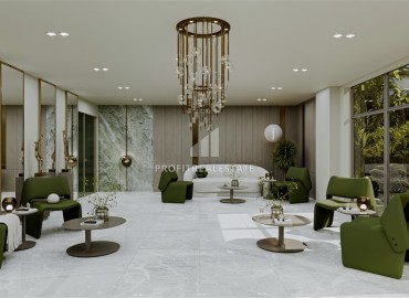 Инвестиционный проект на этапе планирования: квартиры 55-135м², в резиденции в центре Алании, в 580м от пляжа Клеопатры ID-18627 фото-11