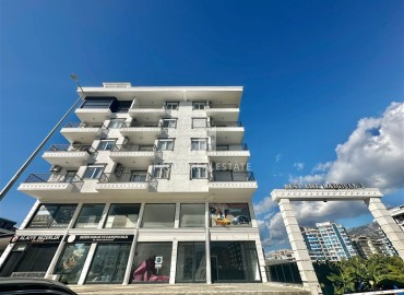 Меблированная двухкомнатная квартира, 61м², в новом комфортабельном комплексе, у моря в Каргыджаке, Алания ID-18797 фото-1