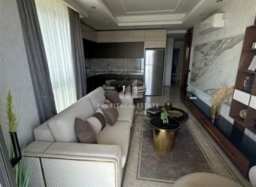 Элитная недвижимость: квартира 2+1, 95м², в комплексе с отельной инфраструктурой на первой береговой линии в Махмутларе, Алания ID-18798 фото-2