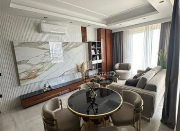 Элитная недвижимость: квартира 2+1, 95м², в комплексе с отельной инфраструктурой на первой береговой линии в Махмутларе, Алания ID-18798 фото-3