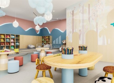 Элитная недвижимость: квартира 2+1, 95м², в комплексе с отельной инфраструктурой на первой береговой линии в Махмутларе, Алания ID-18798 фото-20