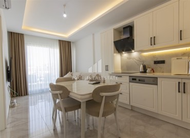 Готовая к проживанию, квартира 2+1, 78,5м², с видом на море и горы в новой резиденции премиум класса в Оба, Алания ID-18800 фото-3