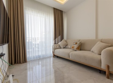 Готовая к проживанию, квартира 2+1, 78,5м², с видом на море и горы в новой резиденции премиум класса в Оба, Алания ID-18800 фото-4