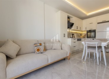 Готовая к проживанию, квартира 2+1, 78,5м², с видом на море и горы в новой резиденции премиум класса в Оба, Алания ID-18800 фото-5