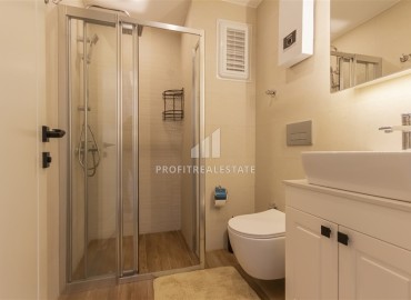 Готовая к проживанию, квартира 2+1, 78,5м², с видом на море и горы в новой резиденции премиум класса в Оба, Алания ID-18800 фото-9